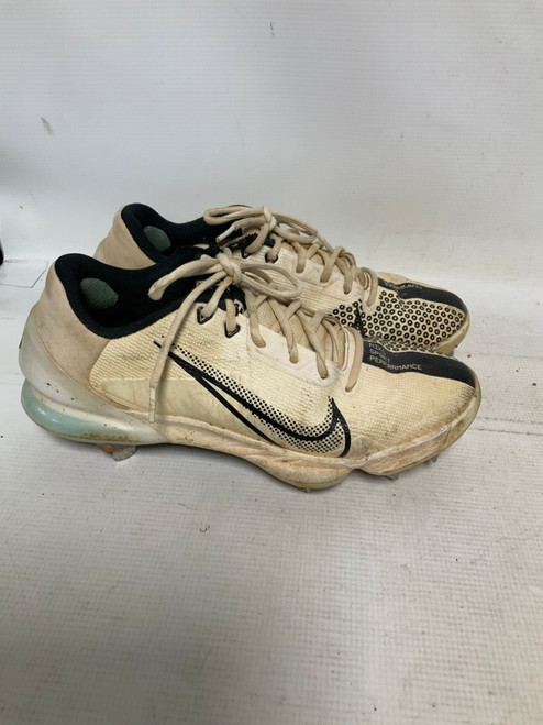 Vist Large View of Product Image Which is Used Nike TROUT METAL BB/SB Cleats White Senior 8