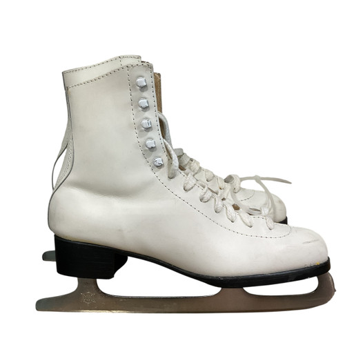 Vist Large View of Product Image Which is Used Lake Placid WomensFigure Skate White Senior 9