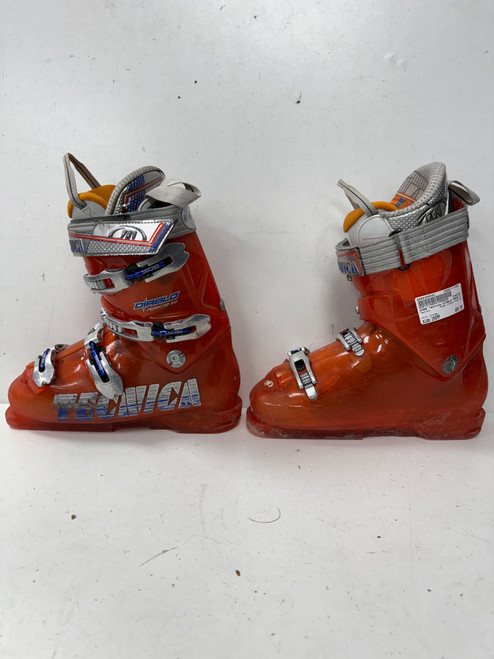 Vist Large View of Product Image Which is Used Tecnica DIABLO RACE 90 Mens DH Ski Boot Orange 265 MP - M08.5 - W09.5
