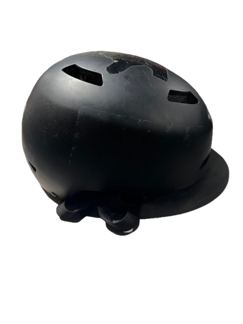 Vist Large View of Product Image Which is Used Bell Skateboard Helmet Black SM