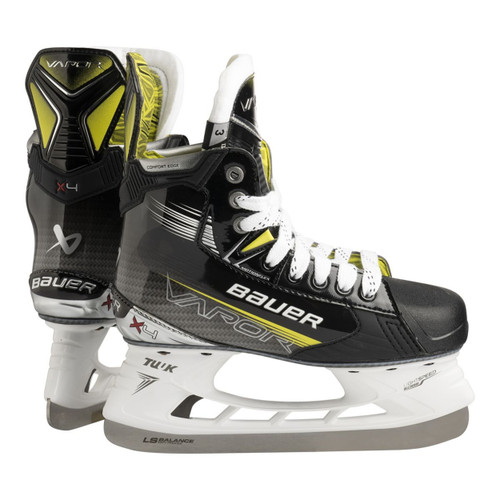 Vist Large View of Product Image Which is New Bauer Vapor X4 Junior Hockey Skate Size 3 D