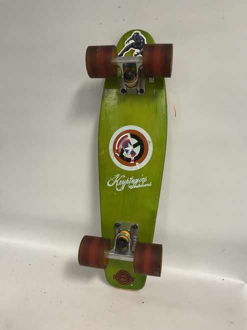 Vist Large View of Product Image Which is Used Kryptonics MINI CRUISER Longboard Green Regular