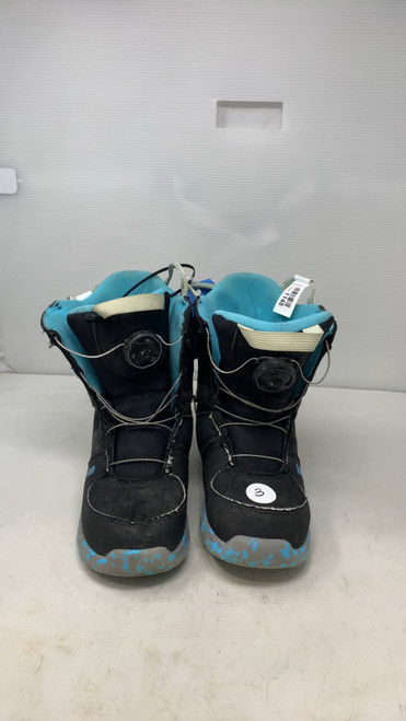 Vist Large View of Product Image Which is Used Burton BOA Boys Snowboard Boots Black Junior 03