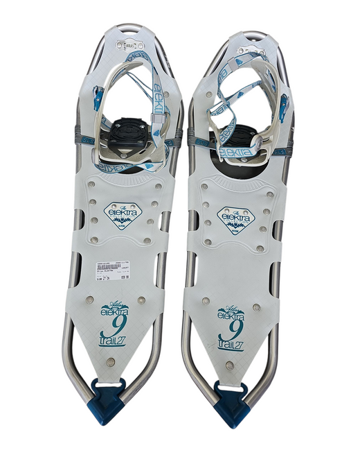 Vist Large View of Product Image Which is Used Atlas ELEKTRA Snowshoes Mens White 27"