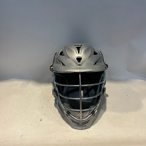 Vist Large View of Product Image Which is Used Cascade R GRAY Lacrosse Helmet Grey One Size