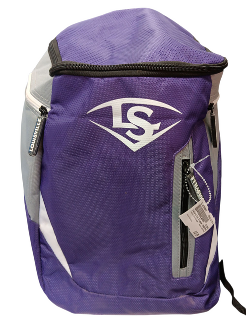 Vist Large View of Product Image Which is Used Louisville Slugger BACKPACK BB/SB Player Backpack Purple