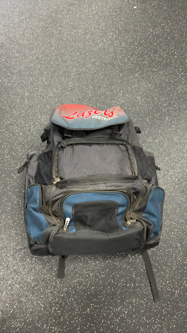 Vist Large View of Product Image Which is Used LAZERS FASTPITCH BB/SB Player Backpack Navy Blue