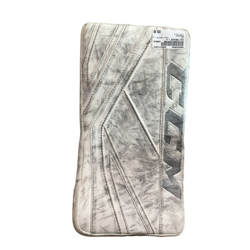 Vist Large View of Product Image Which is Used CCM PREMIER 1.9 Senior Goalie Blocker White