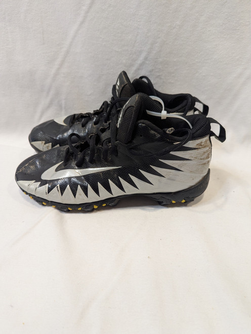 Vist Large View of Product Image Which is Used Nike FASTFLEX JR CLEATS BB/SB Cleats Black Senior 5.5
