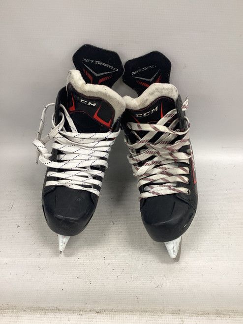 Vist Large View of Product Image Which is Used CCM JETSPEED SHOCK Junior Hockey Skate Junior 03