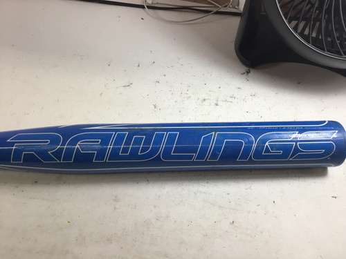 Vist Large View of Product Image Which is Used Rawlings MANTRA FP1M10 BB/SB Fastpitch Bat 33"