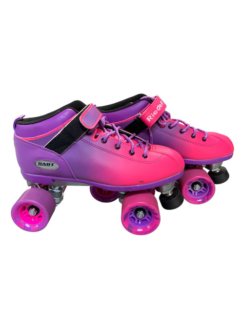 Vist Large View of Product Image Which is Used Riedell DART 9 Senior Rec Fitness Skates Pink Senior 9