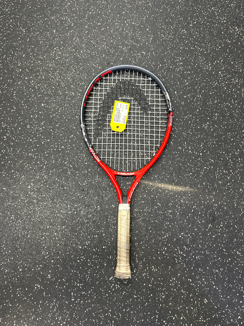 Vist Large View of Product Image Which is Used Head NOVAK 21 Junior Tennis Racquet Red 21"