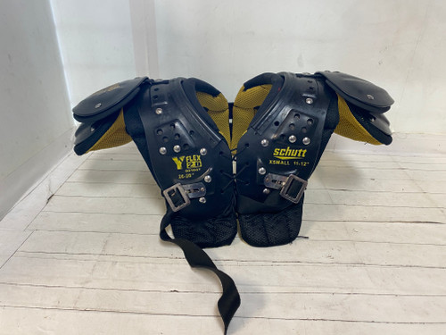 Vist Large View of Product Image Which is Schutt Y FLEX 2.0 shoulder pads, used football shoulder pads XS, youth football gear, black Schutt pads, small player shoulder pads, adjustable football pads, youth protective football equipment, Schutt youth football pads.
Schutt Y FLEX 2.0 Shoulder Pads

Schutt football shoulder pads

Y FLEX 2.0 FB pads

Black Schutt shoulder pads

XS football shoulder pads

Schutt Y FLEX 2.0 youth football pads

Extra small Schutt football pads

Lightweight football shoulder pads

High-performance football gear

Protective football shoulder pads

Football shoulder pads for youth players

Buy Schutt Y FLEX 2.0 XS

Best football shoulder pads XS

Black Y FLEX 2.0 football pads for sale

Used Schutt Y FLEX 2.0 XS pads

Affordable XS football shoulder pads

Hashtags / Tags for Online Platforms:
#SchuttFootball #YFLEX2 #FootballGear #ShoulderPads #YouthFootball #XS #BlackShoulderPads #FootballProtection #SchuttPads
