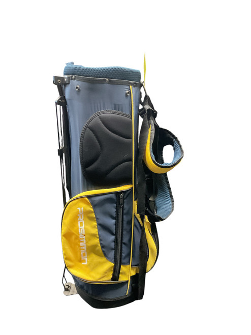 Vist Large View of Product Image Which is Used PROSIMMON Jr Stand Bag Yellow