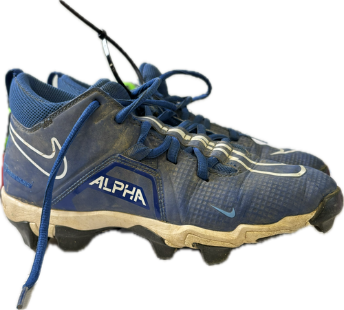 Vist Large View of Product Image Which is Used Nike Jr FB Cleats Royal Blue Junior 04.5