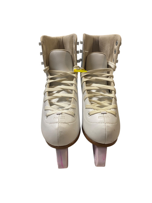 Vist Large View of Product Image Which is Used WHITE FIGURE SKATES WomensFigure Skate White Senior 6.5