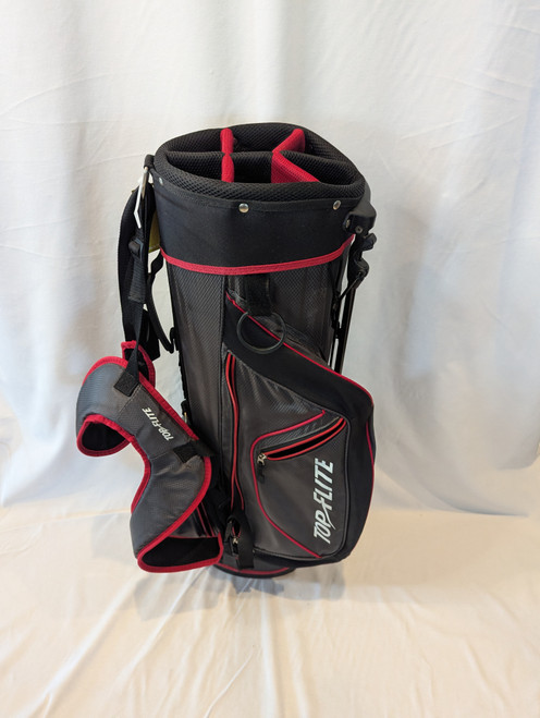 Vist Large View of Product Image Which is Used Top Flite TOP FLITE GOLF BAG Mens Stand Bag Black