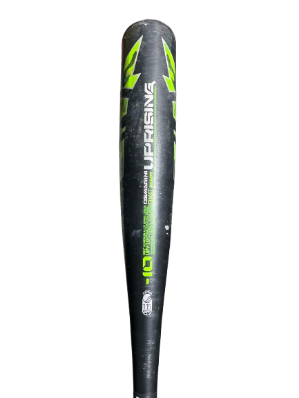 Vist Large View of Product Image Which is Used Demarini UPRISING 28 -10 BB/SB USSSA 2 3/4 Bat 28"