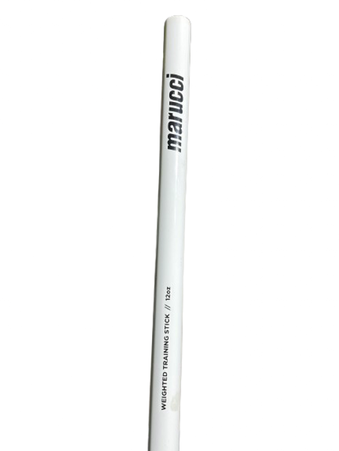 Vist Large View of Product Image Which is Used Marucci 12 OZ WEIGHTED TRAINING STICK BB/SB Training Aid