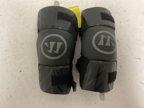 Vist Large View of Product Image Which is Used Warrior BURN NEXT Lacrosse Arm Pads/Guards Black LG