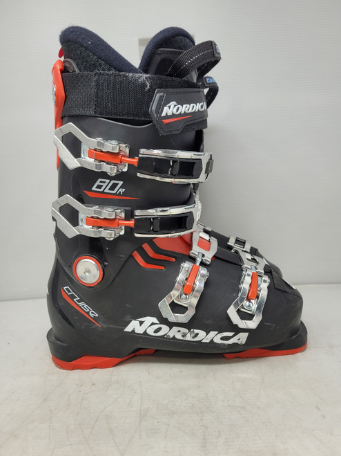 Vist Large View of Product Image Which is Used Nordica CRUISE Mens DH Ski Boot Black 245 MP - M06.5 - W07.5
