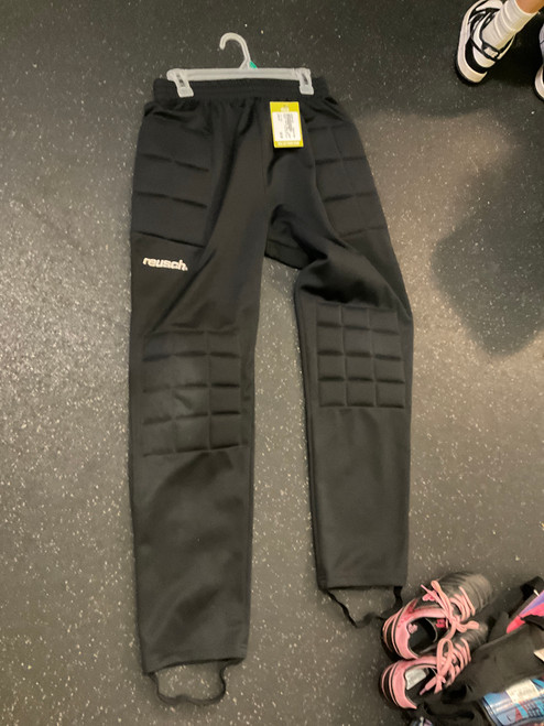 Vist Large View of Product Image Which is Used Reusch GOALIE PANTS Goalie Bottom Adt Black LG