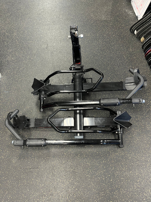 Vist Large View of Product Image Which is Used Yakima HOLD UP 2 Rear Mount Carrier Black