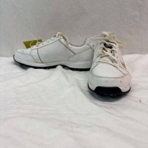 Vist Large View of Product Image Which is Used Nike Jr Golf Shoes White Junior 03
