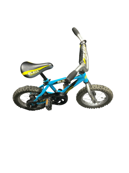 Vist Large View of Product Image Which is Used Ozone OZONE BLAZE Training Wheel Bike Boys Royal Blue 12"