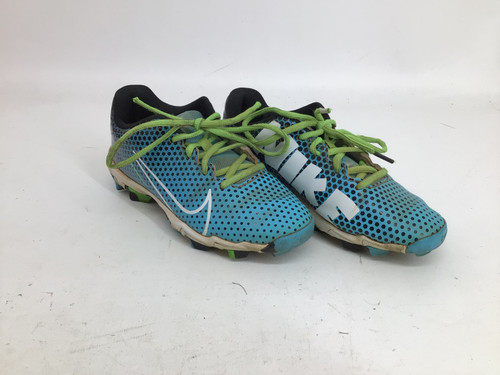 Vist Large View of Product Image Which is Used Nike HYPERDIAMOND 4 KEYSTONE GG YTH 3.5 BB/SB Cleats Carolina Blue Junior 03.5