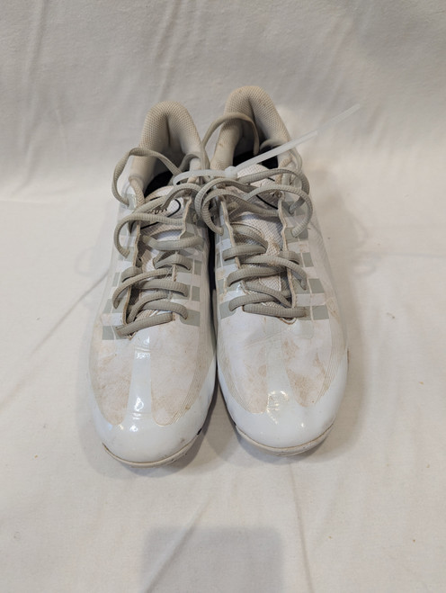 Vist Large View of Product Image Which is Used Nike Adult FB Cleats White Senior 9