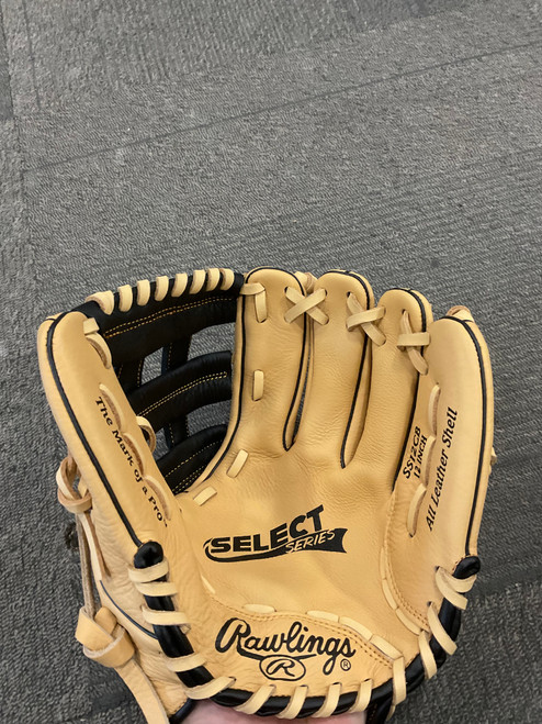 Vist Large View of Product Image Which is Used Rawlings SELECT SERIES SS12CB BB/SB Glove RH Throw Tan 12"