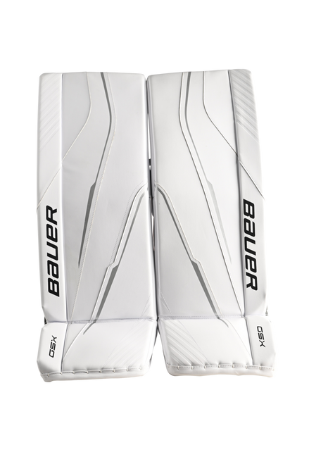 Vist Large View of Product Image Which is New Bauer PRODIGY GSX GOAL PAD Goalie Leg Pads Junior