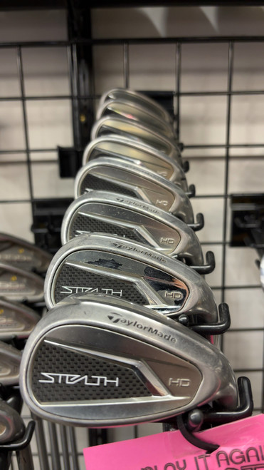 Vist Large View of Product Image Which is Used Taylormade STEALTH HD Mens Iron Set RH 5I-SW