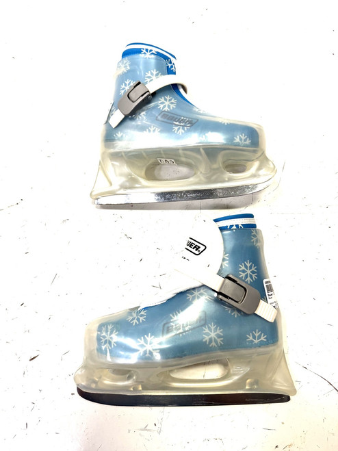 Vist Large View of Product Image Which is Used Bauer 12/13 Girls Softboot Skate Royal Blue Youth 12.0