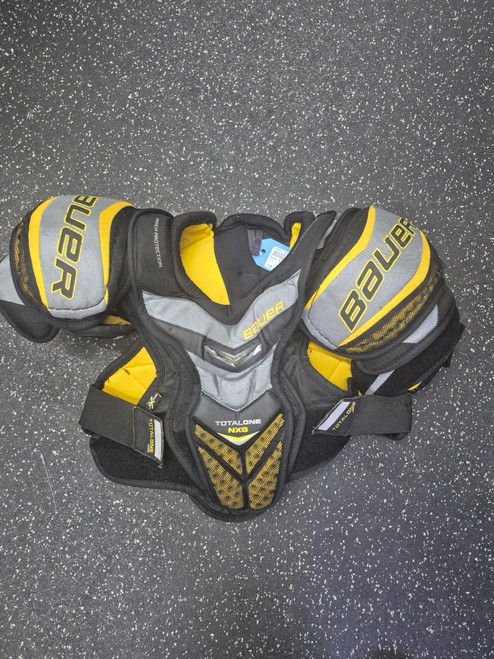 Vist Large View of Product Image Which is Used Bauer SUPREME TOTALONE NXG Junior Shoulder Pads LG