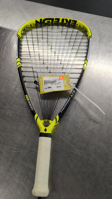 Vist Large View of Product Image Which is Used Ektelon THUNDER 170 ESP Adult Racquetball Racquet Yellow Unknown