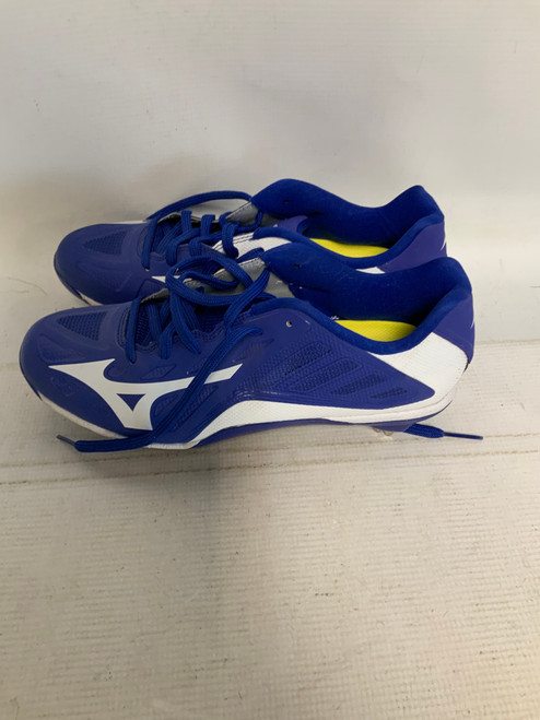 Vist Large View of Product Image Which is Used Mizuno BLUE BB/SB Cleats Royal Blue Senior 7.5