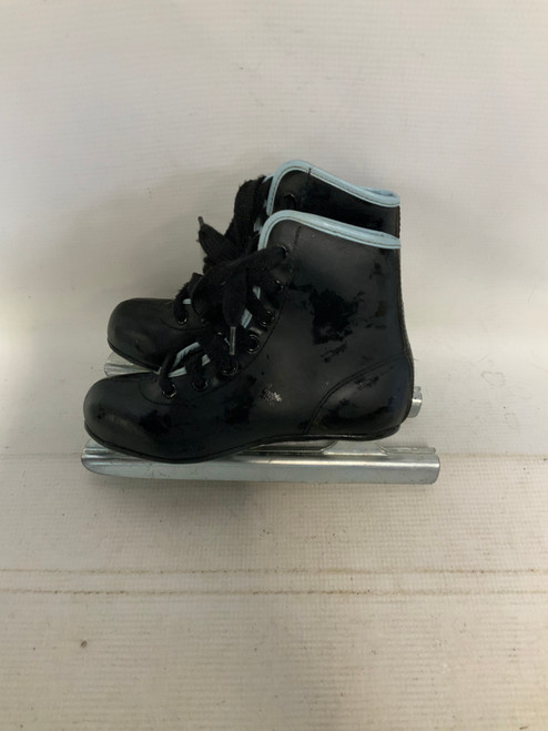 Vist Large View of Product Image Which is Used BLACK Double Runner Skate Black Youth 13.0