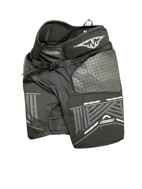 Vist Large View of Product Image Which is Used Mission LINER Senior Hockey Pant Black Medium