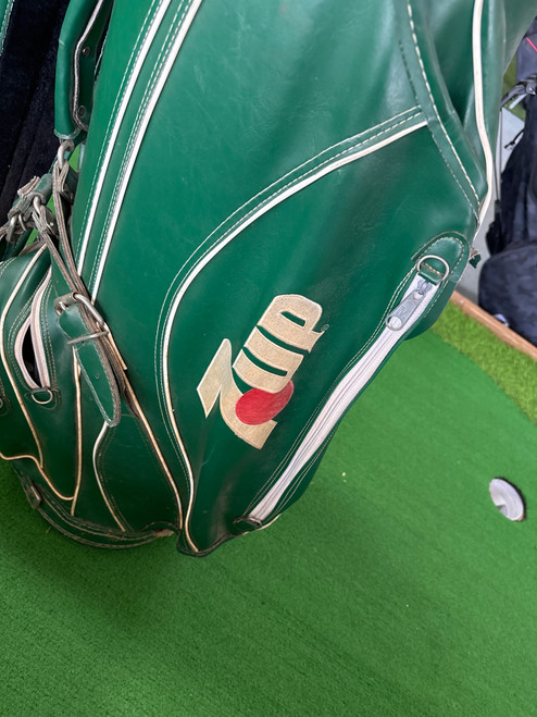 Vist Large View of Product Image Which is Used 7UP Mens Cart Bag Green