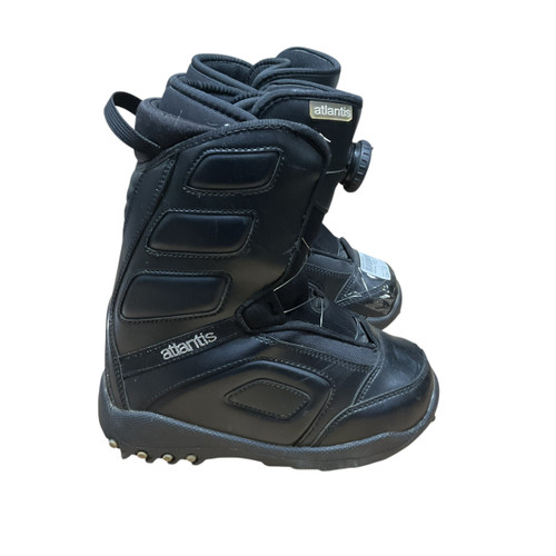 Vist Large View of Product Image Which is Used ATLANTIS BOA SZ 3 Boys Snowboard Boots Black Junior 03