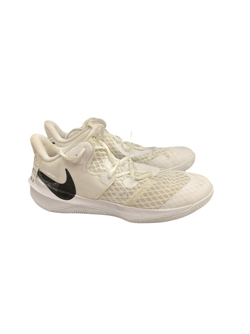 Used Nike ZOOM HYPER COURT VB Shoes Adult White Senior 7 11814-S000377660 Vist Large View of Product Image Which is Used Nike ZOOM HYPER COURT VB Shoes Adult White Senior 7