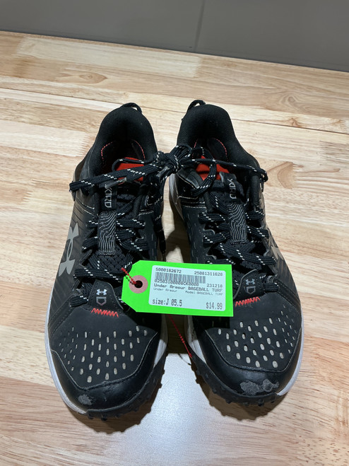 Vist Large View of Product Image Which is Used Under Armour BASEBALL TURF BB/SB Cleats None Junior 05.5