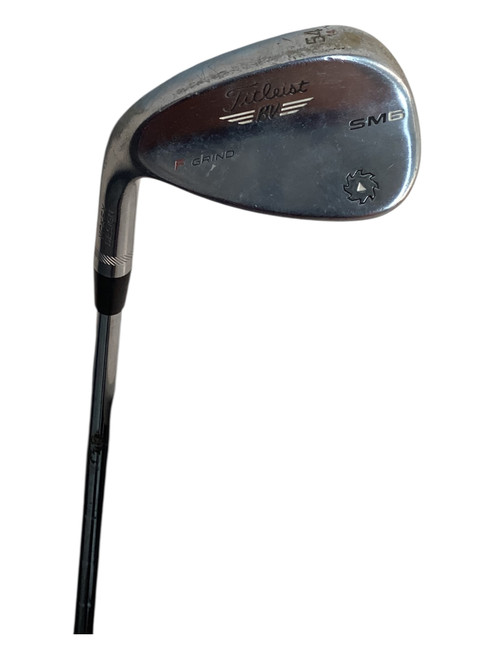 Vist Large View of Product Image Which is Used Titleist BV F GRIND SM6 Golf Wedge Mens LH 54 Degree
