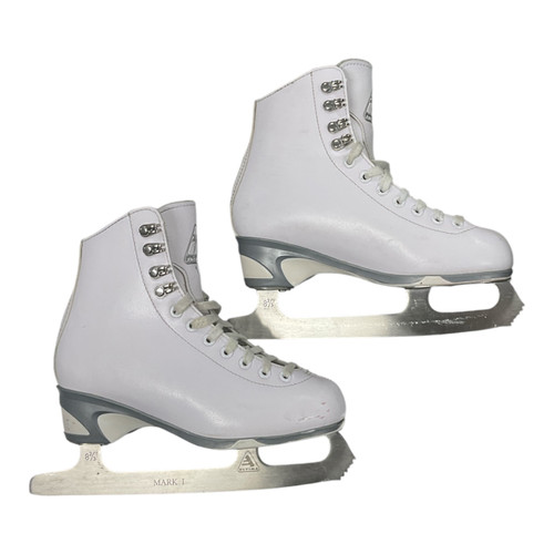 Vist Large View of Product Image Which is Used Jackson FINESSE 150 Girls Figure Skate White Junior 04