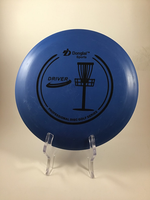 Vist Large View of Product Image Which is Used DONGLAI DRIVER Disc Golf Driver Royal Blue 170g