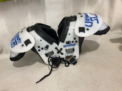Vist Large View of Product Image Which is Used ULTIMATE SERIES FB Shoulder Pads White XXS