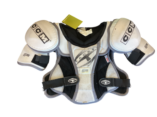 Vist Large View of Product Image Which is Used CCM TACKS 652 Junior Shoulder Pads SM